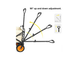 Foldable Outdoor Camping Beach Trolley With Adjustable Handle HS-53 – alternate view 2