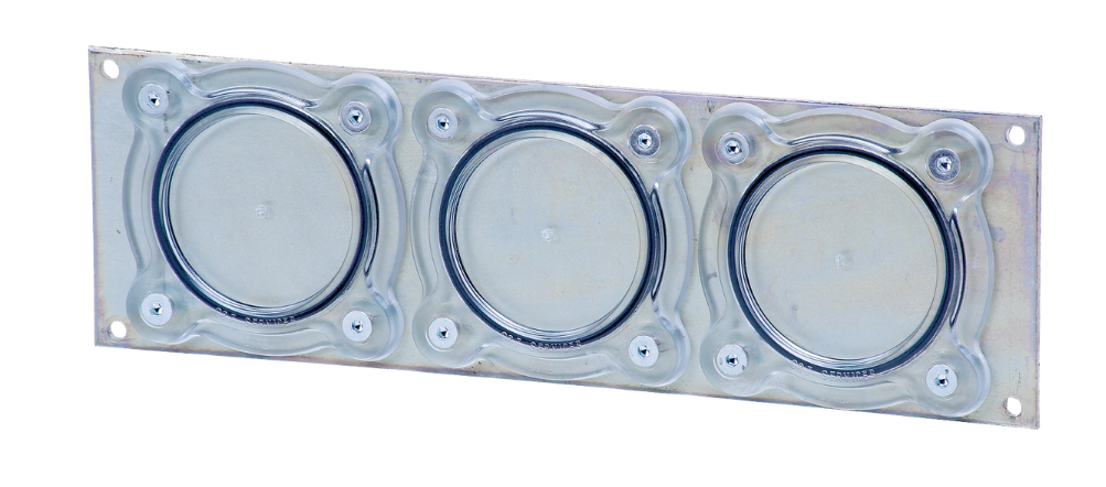 Heavy-Duty Triple License Disc Holder | Clear Car Window Holder