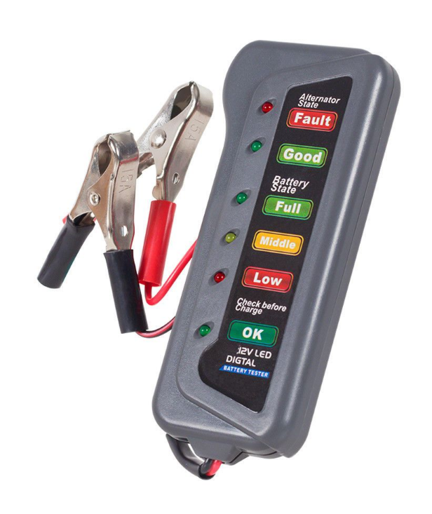 12V Auto Car Digital Battery Alternator Tester