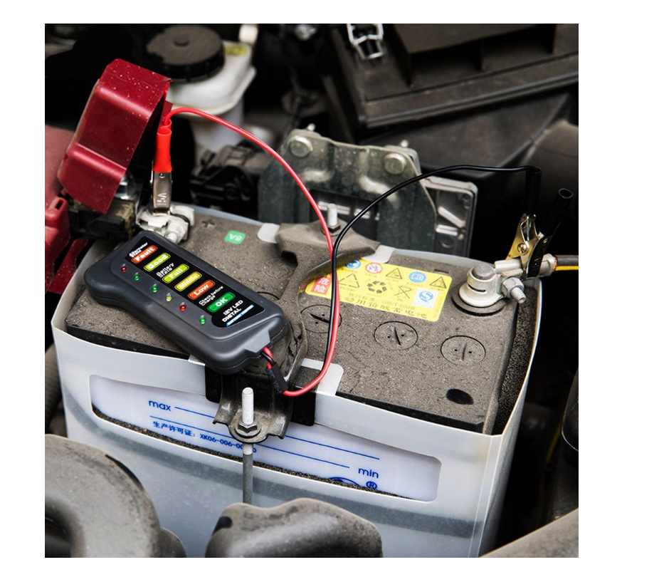 12V Auto Car Digital Battery Alternator Tester