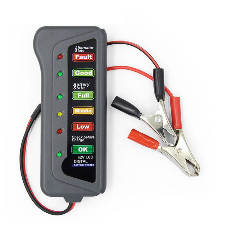 12V Auto Car Digital Battery Alternator Tester
