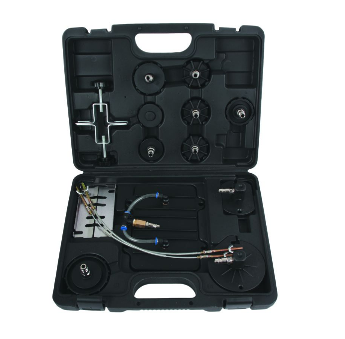 Brake & Clutch Bleeding Adaptor Set (11-Piece) | Hydraulic System Tool Kit