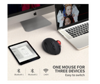 Ergonomic Trackball Mouse (Right-Handed) – Bluetooth & 2.4GHz Wireless, Rechargeable USB-C, Adjustable DPI – alternate view 5