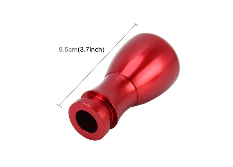 Universal Aluminum Gear Shift Knob | 5-Speed Manual/Automatic (Adapters Included)