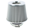Stainless Steel Open Top Cone Washable Air Filter - 76mm Inlet