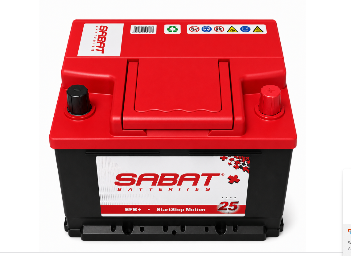 SABAT 621 Car Battery – alternate view 2