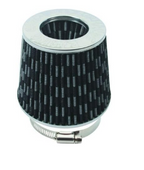 Universal Air Filter, Blue, Aluminium, Metallic Finish, 76mm Inlet – alternate view 3