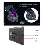 7-Inch Car Portable Smart Screen with CarPlay, Android Auto & Reverse Cam – alternate view 2