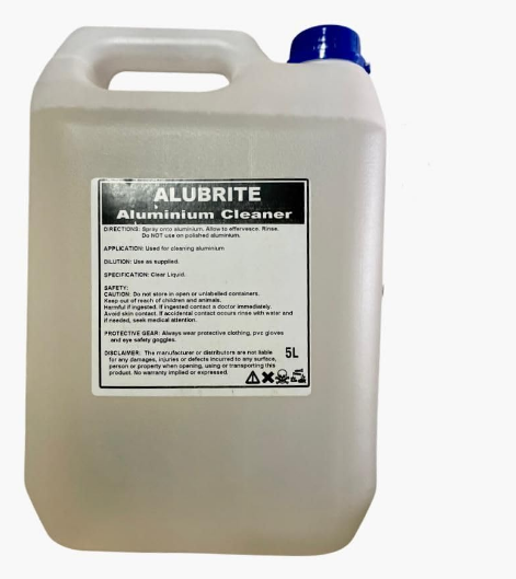 Aluminium Cleaner, Clear Liquid, Multi-Purpose, Biodegradable, 5L