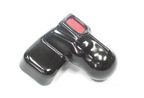 Gooseneck Tow Hitch Cover 50cm – Black with Red Reflector – alternate view 2