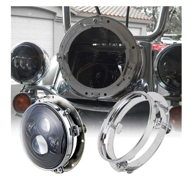 7-Inch Headlight Mounting Bracket for Jeep Wrangler – Heavy Duty Headlamp Holder