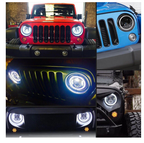 7-Inch Headlight Mounting Bracket for Jeep Wrangler – Heavy Duty Headlamp Holder – alternate view 4