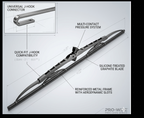 Bosch Eco Conventional Wiper Blade 660mm / 26" – Windscreen Wiper (Single) – alternate view 2