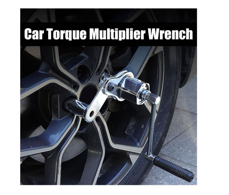 1/2" Torsional Torque Multiplier Wrench Lug Nut Remover with Gloves