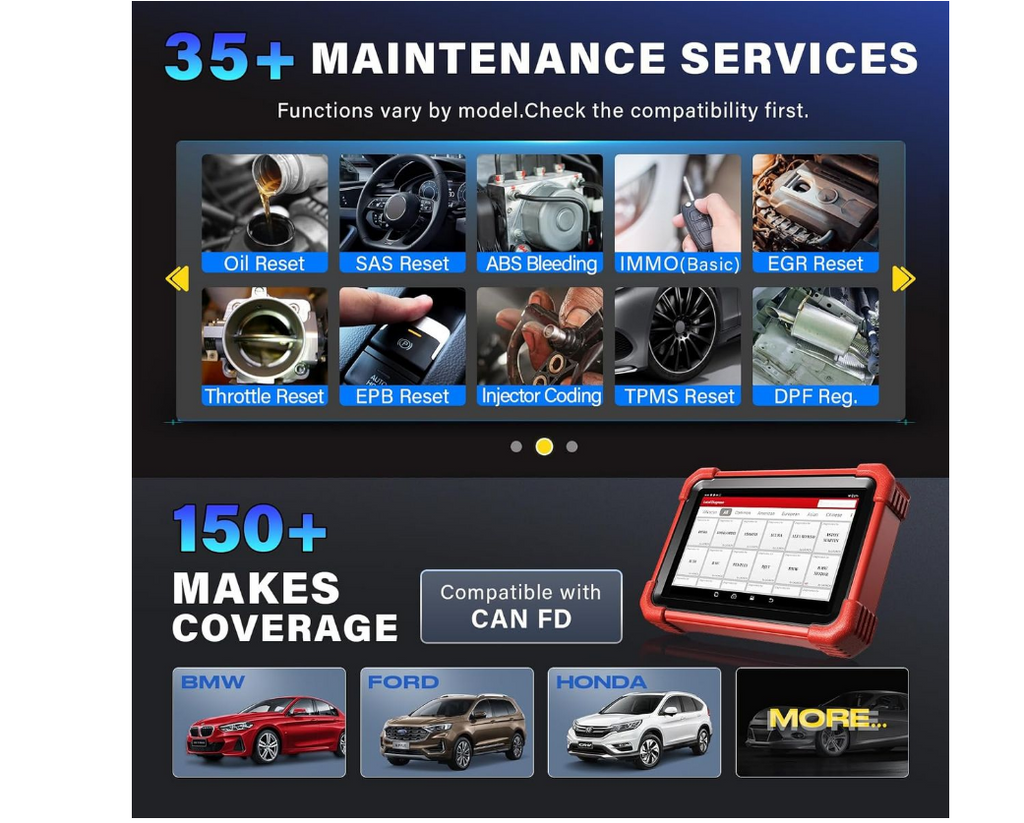 Launch X431 CRP919X BT Full System Diagnostic Tool + VoltCheck Pro Tester