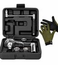 1/2" Torsional Torque Multiplier Wrench Lug Nut Remover with Gloves