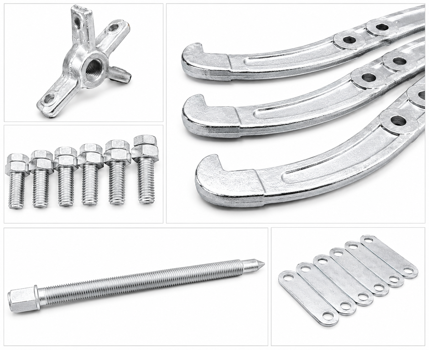 Three Jaw Puller 10*Inch Heavy Duty Gear, Bearing & Pulley Removal Tool