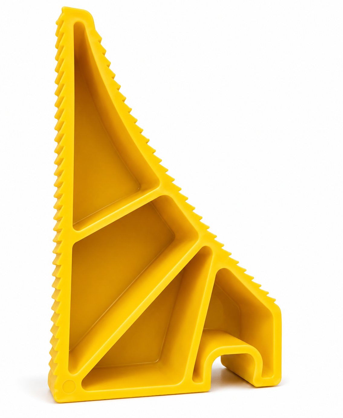 Plastic Wheel Chock for Trucks and Buses - 20 Ton Capacity