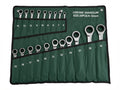 20-Piece Ratchet Spanner Set 6mm–32mm | Chrome Vanadium Wrench Kit with Pouch